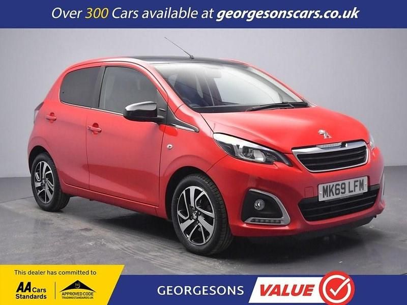 Red Used 2020 Peugeot 108 Allure Hatchback | £7,600 (Fair price) - Image 1/4