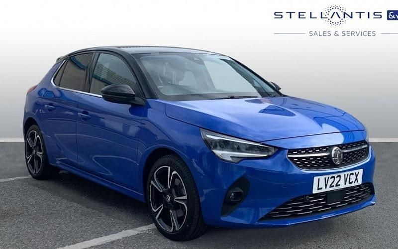 Used Vauxhall Corsa Edition 101 HP (74 kW) 2022 Blue Hatchback