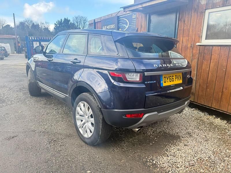 Used Land Rover Range Rover evoque SE 2016 Blue Estate
