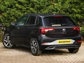 New VW Polo Match 95 HP (69 kW) 2025 Black Hatchback