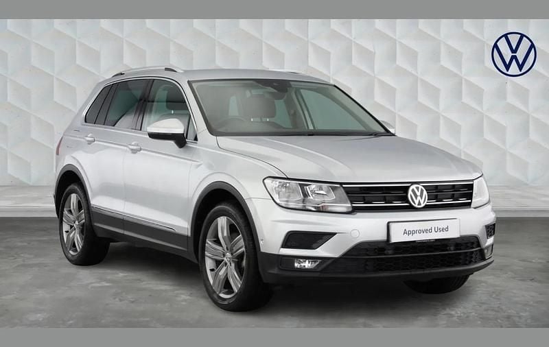 Used VW Tiguan Match 150 HP (110 kW) 2019 Reflex silver SUV