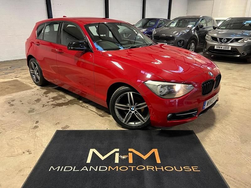 Red Used 2013 BMW 116 Sport Line Hatchback | £4,000 (Fair price) - Image 1/3