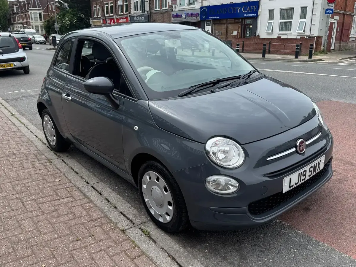 Used Fiat 500 Pop 69 HP (50 kW) 2019 Grey Hatchback