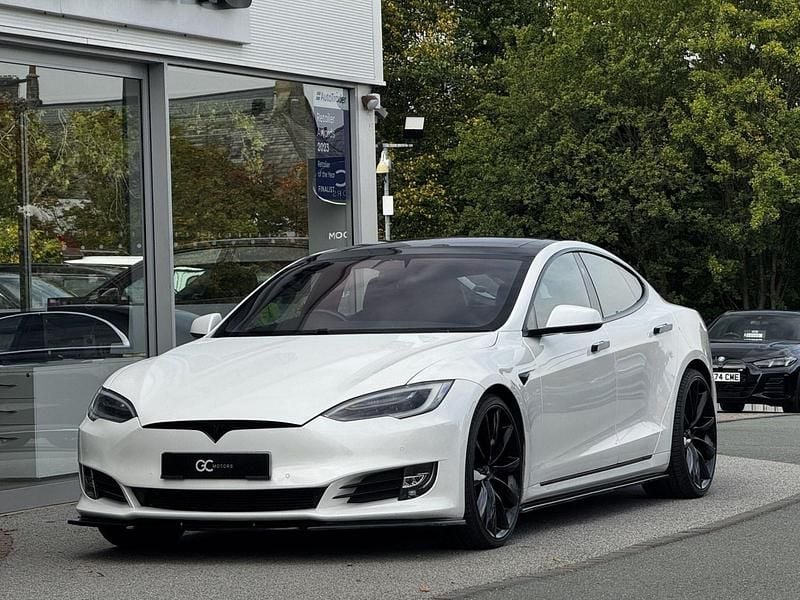White Used 2018 Tesla Model S Sedan | £34,490 - Image 1/3