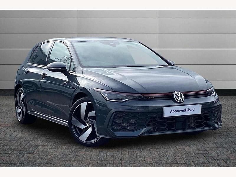 Dolphin grey Used 2025 VW Golf VIII GTI Hatchback | £34,450 (Fair price) - Image 1/3