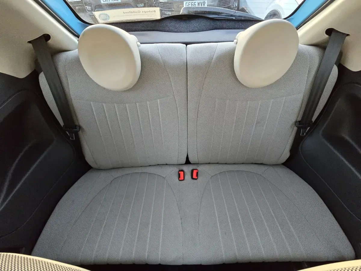 Used Fiat 500 Lounge 85 HP (62 kW) 2012 Blue Hatchback