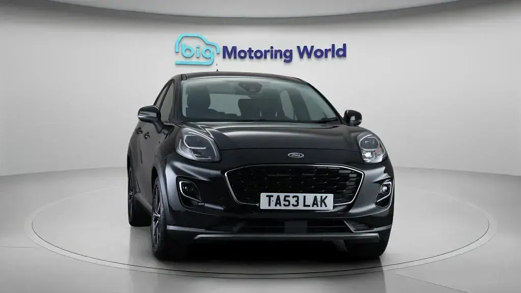 Used Ford Puma Titanium 125 HP (91 kW) 2020 Black SUV