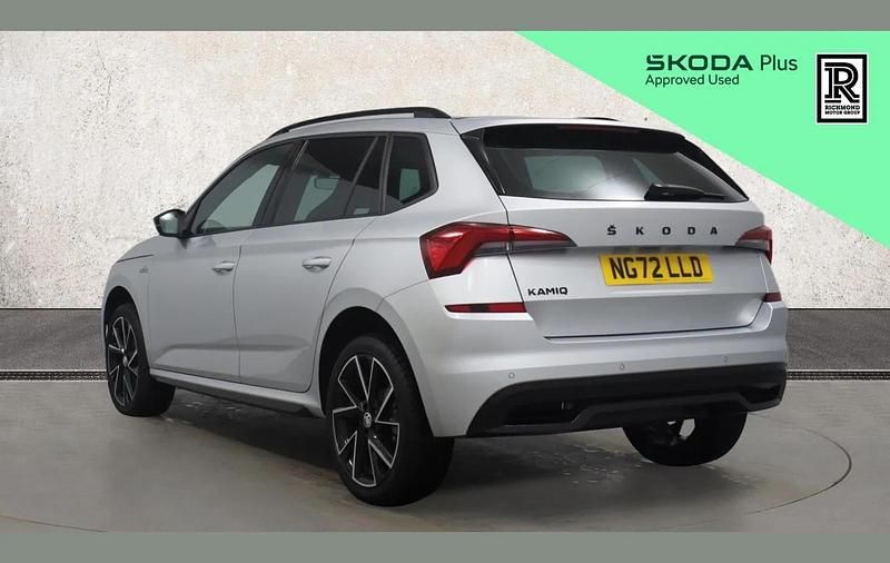 Used Skoda Kamiq Monte Carlo 110 HP (80 kW) 2023 Silver SUV