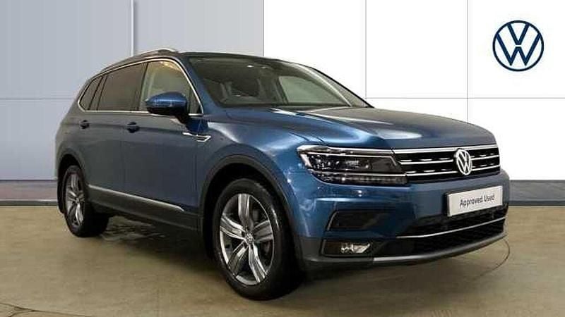 Blue Used 2019 VW Tiguan Allspace SEL SUV | £18,494 (Fair price) - Image 1/4