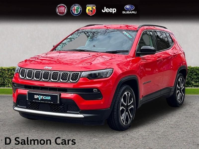 Used Jeep Compass Limited 128 HP (94 kW) 2022 Red SUV