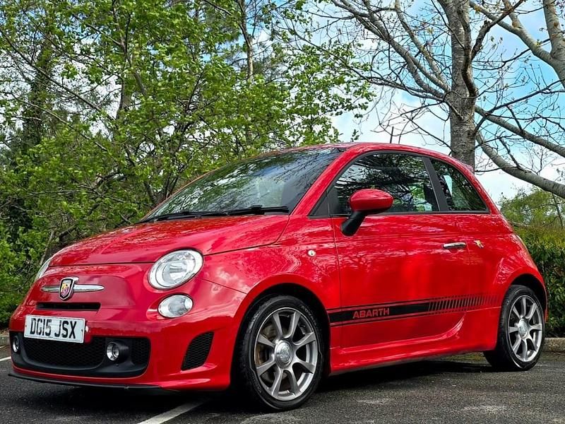 Used Abarth 500 2015 Red Hatchback