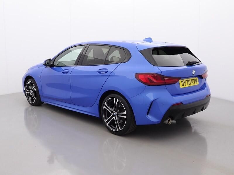 Used BMW 118 M Sport 138 HP (101 kW) 2020 Blue Hatchback