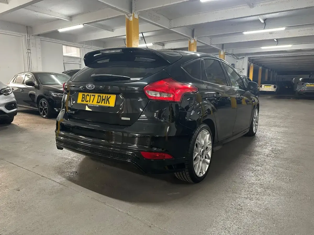 Used Ford Focus ST-Line 2017 Black Hatchback