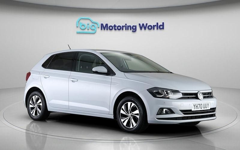Usado VW Polo Match 95 HP (69 kW) 2020 Prateado Citadino