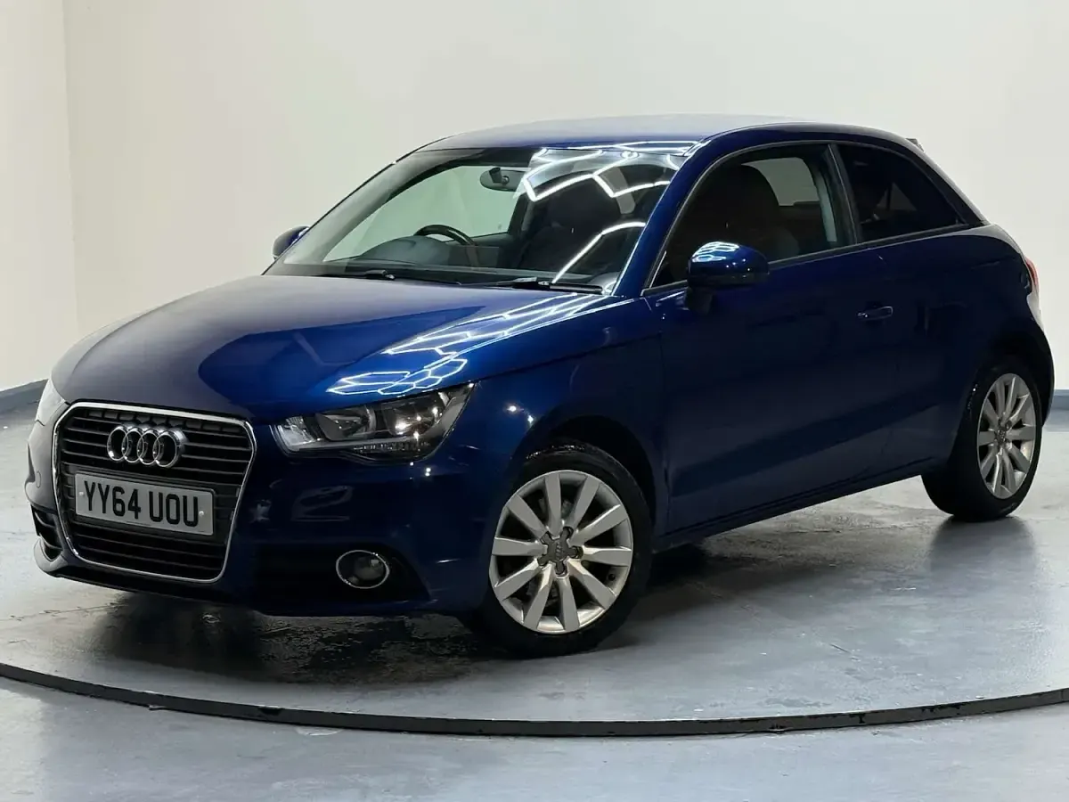 Used Audi A1 Sport 122 HP (89 kW) 2014 Blue Hatchback