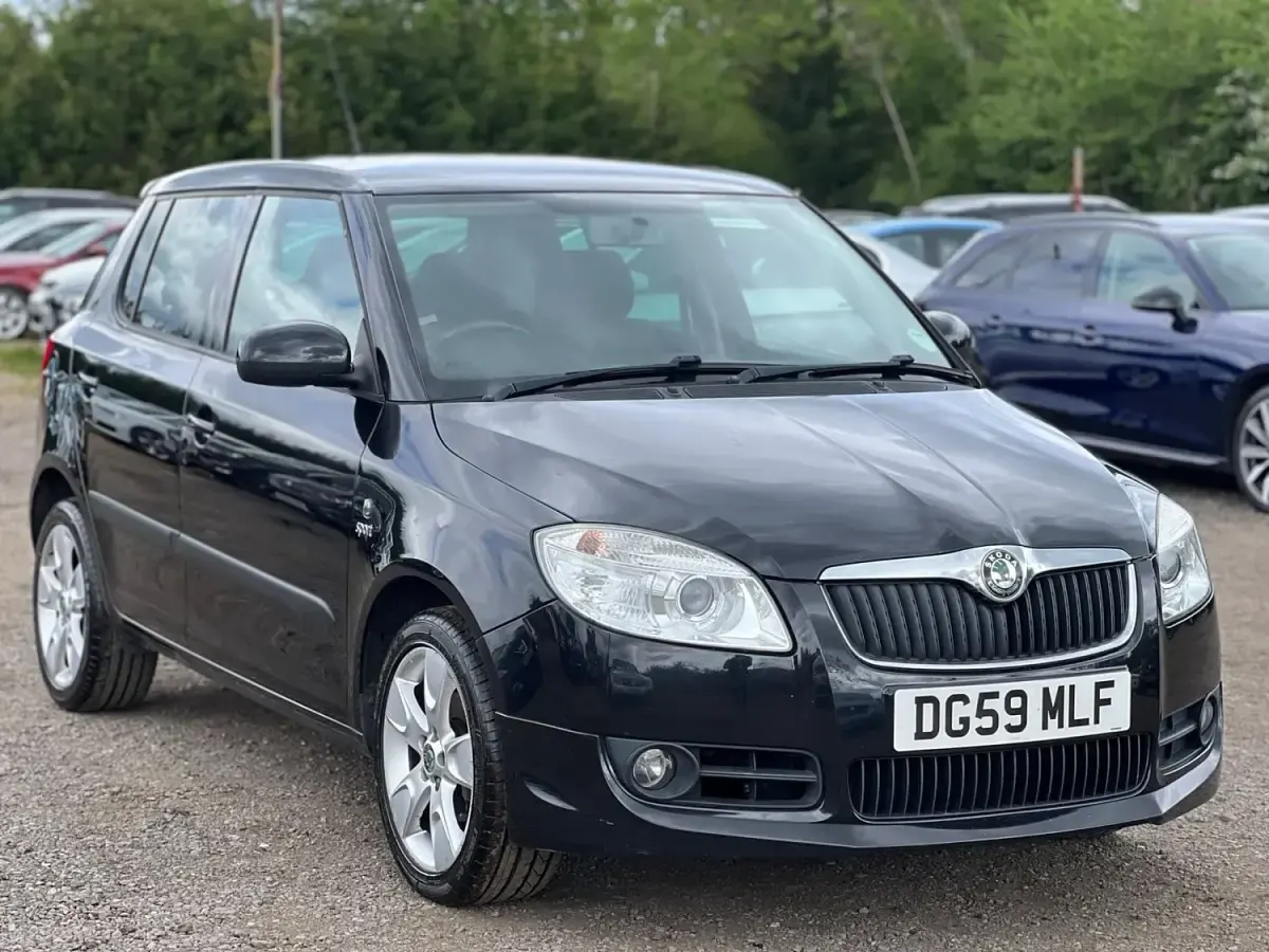 Used Skoda Fabia Sport 2009 Black Hatchback