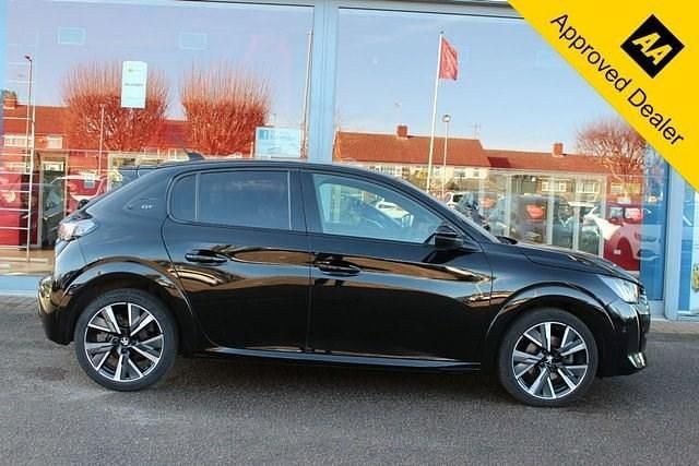 Used Peugeot 208 GT 100 HP (73 kW) 2022 Black Hatchback