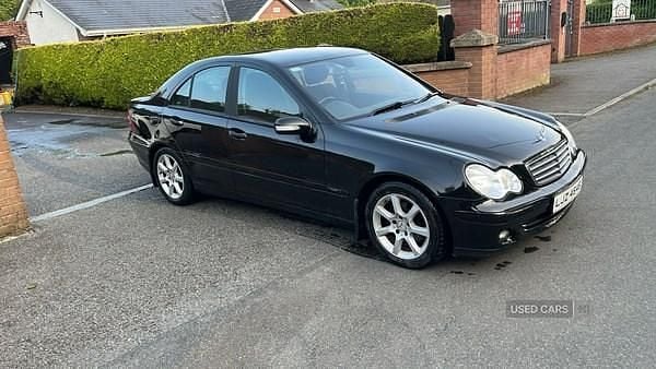 Black Used 2006 Mercedes C220 Classic Sedan | £1,995 (Fair price) - Image 1/4