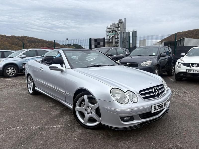 Silver Used 2007 Mercedes CLK350 Cabriolet | £1,999 (Fair price) - Image 1/4