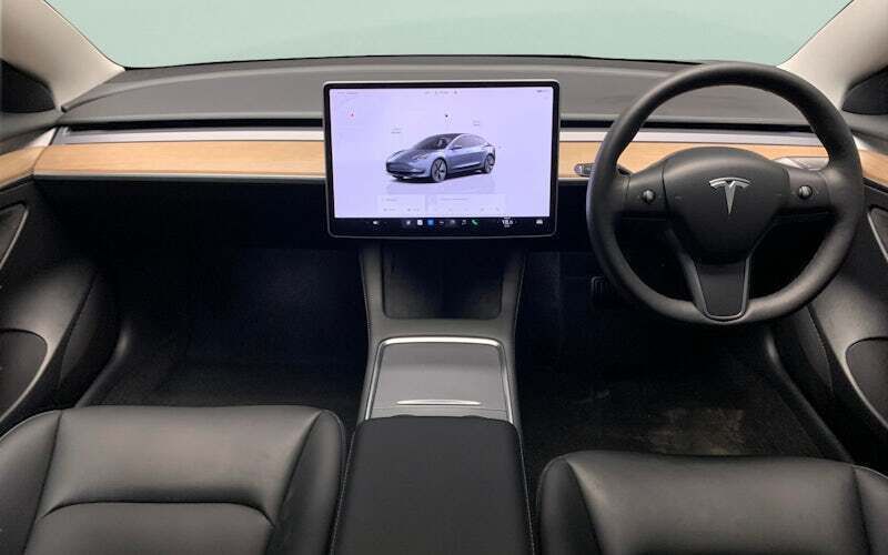 Grey Used 2022 Tesla Model 3 Long Range Sedan | £24,549 (Expensive) - Image 1/3