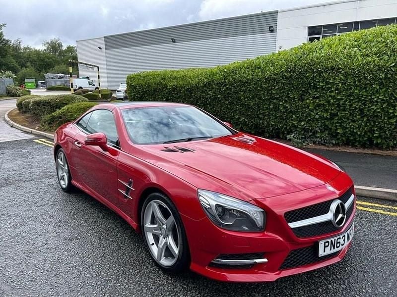 Red Used 2013 Mercedes SL350 Cabriolet | £21,800 - Image 1/4