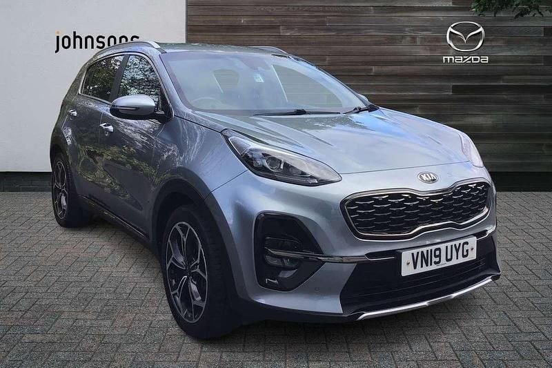 Silver Used 2019 Kia Sportage GT-Line SUV | £11,824 (Fair price) - Image 1/4