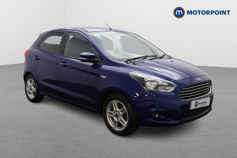 Used Ford Ka Plus Zetec 86 HP (63 kW) 2016 Blue Hatchback