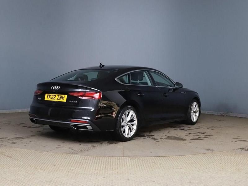 Used Audi A5 Sportback Sport 163 HP (119 kW) 2022 Black Hatchback