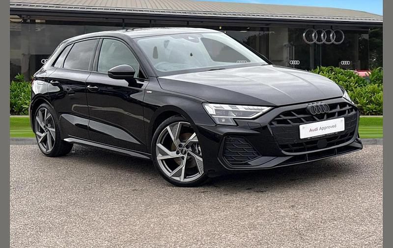 Used Audi A3 Black Edition 147 HP (108 kW) 2025 Black Hatchback