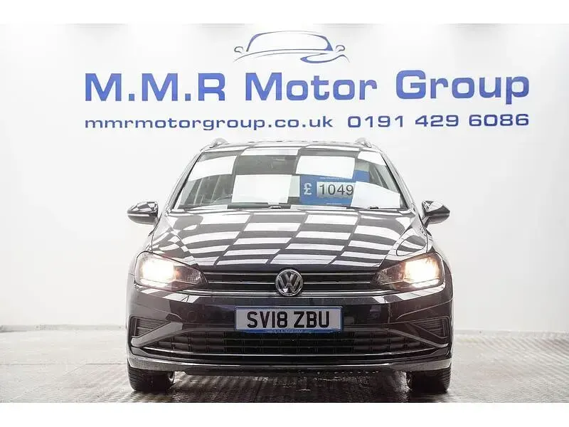 Used VW Golf Sportsvan SE 131 HP (96 kW) 2018 Black MPV
