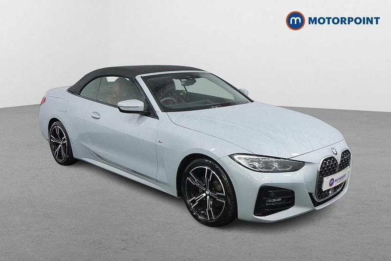 Grey Used 2023 BMW 420 M Sport Cabriolet | £36,599 (Fair price) - Image 1/4