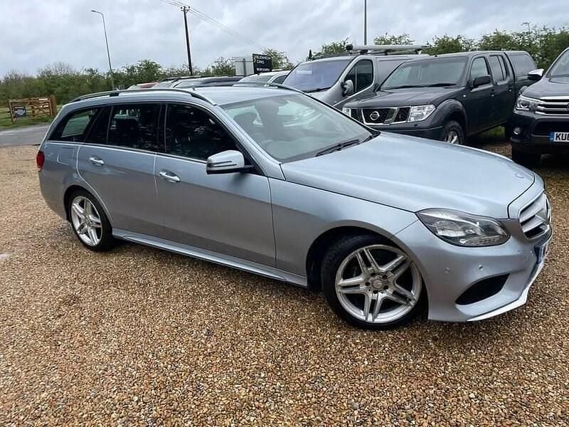 Silver Used 2013 Mercedes E350 AMG Estate | £6,995 (Good price) - Image 1/4