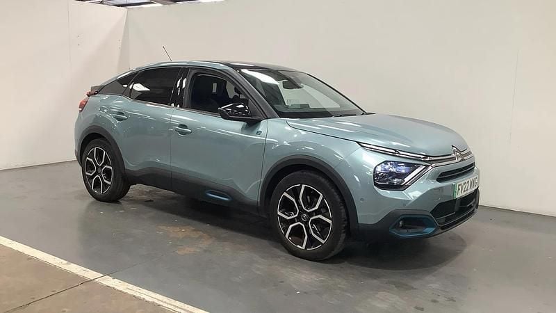 Blue Used 2022 Citroën e-C4 Shine Hatchback | £12,477 (Good price) - Image 1/3