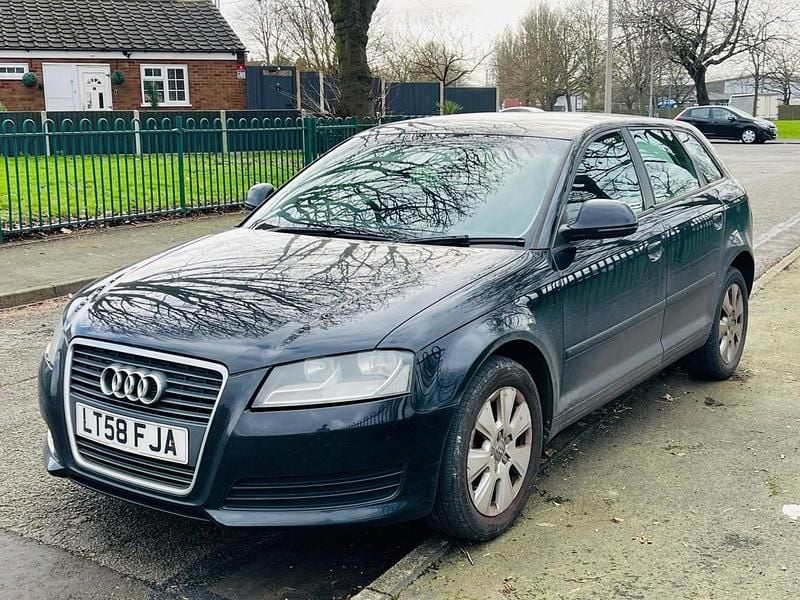 Used Audi A3 170 HP (125 kW) 2008 Black Hatchback