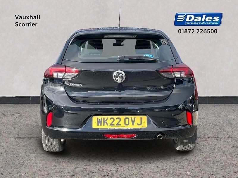 Used Vauxhall Corsa Edition 74 HP (54 kW) 2022 Black Hatchback