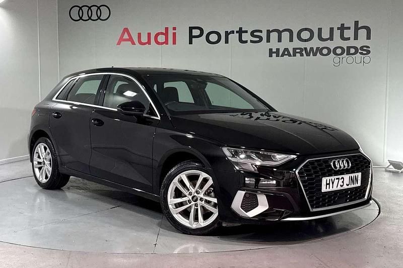 Black Used 2023 Audi A3 Sport Hatchback | £19,990 (Fair price) - Image 1/4