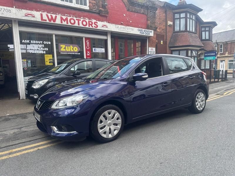 Blue Used 2016 Nissan Pulsar Visia Hatchback | £4,995 (Fair price) - Image 1/4