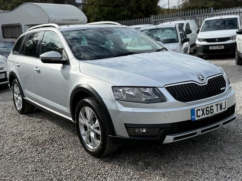 Silver Used 2016 Skoda Octavia Scout 4x4 Estate | £5,695 (Super price) - Image 1/4