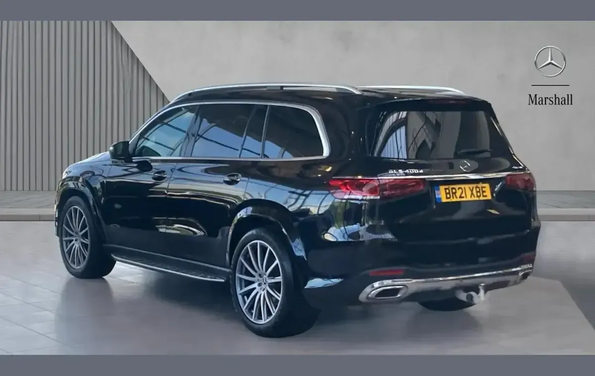 Used Mercedes GLS400 AMG Line Premium 330 HP (242 kW) 2021 Black SUV