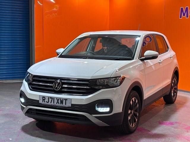 Used VW T-Cross S 95 HP (69 kW) 2022 White SUV