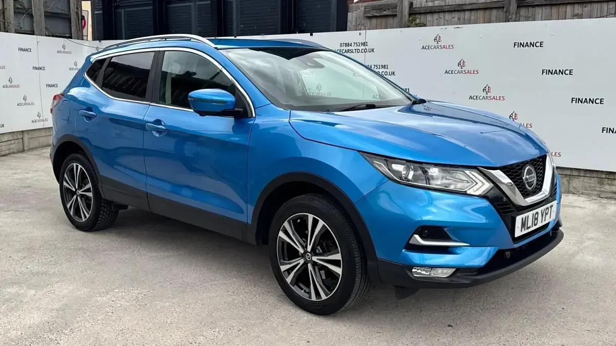 Used Nissan Qashqai N-Connecta 2018 Blue SUV