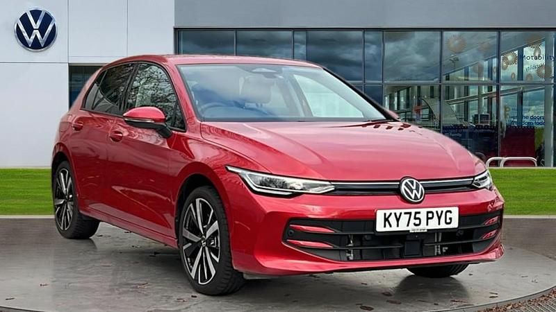 Kings red premium metallic New 2025 VW Golf VIII Match Hatchback | £27,630 (Super price) - Image 1/4