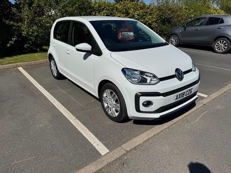 Used VW up! high up! 90 HP (66 kW) 2018 White Hatchback