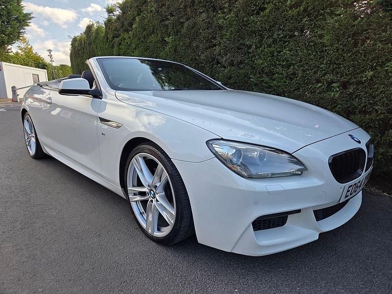White Used 2014 BMW 640 Cabriolet M Sport Cabriolet | £12,995 (Fair price) - Image 1/4