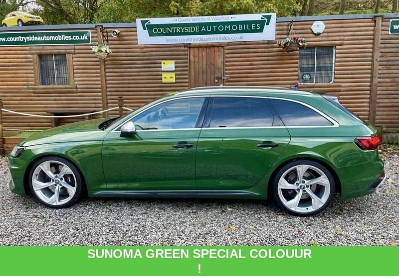 Used Audi RS4 Advanced 450 HP (330 kW) 2021 Green Estate