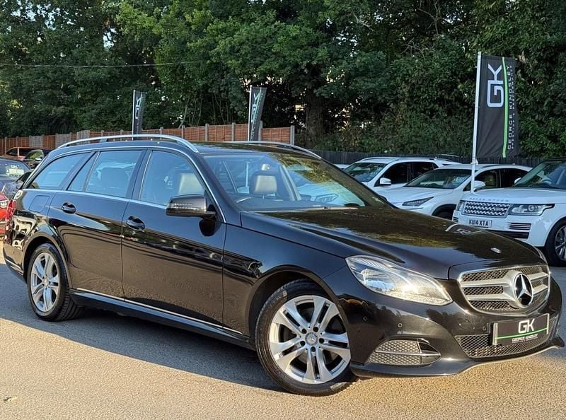 Black Used 2013 Mercedes E250 SE Estate | £8,495 (Good price) - Image 1/4