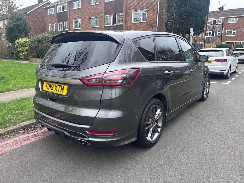 Begagnad Ford S-MAX ST-Line 2019 Grå Minibuss