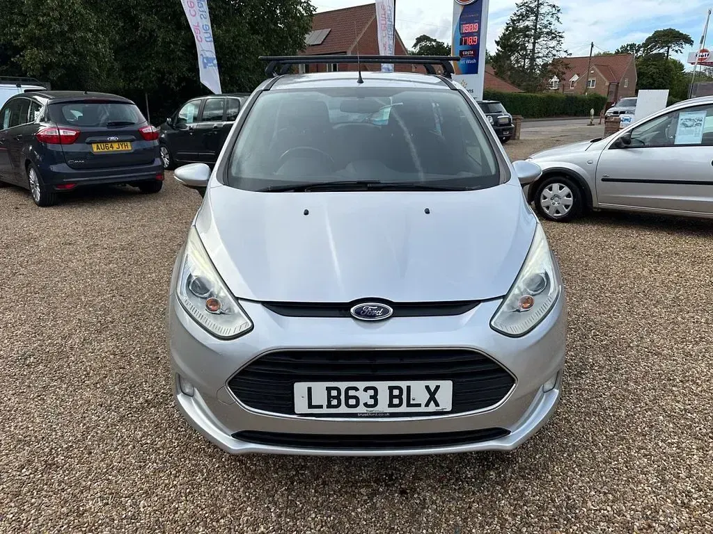 Used Ford B-MAX Zetec 75 HP (55 kW) 2014 Silver MPV