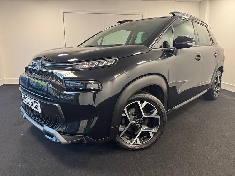 Black Used 2022 Citroën C3 Aircross PureTech SUV | £12,493 (Fair price) - Image 1/4