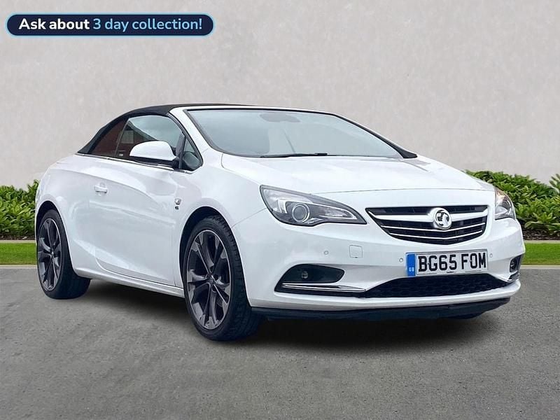 White Used 2015 Vauxhall Cascada Elite Cabriolet | £8,128 (Expensive) - Image 1/4